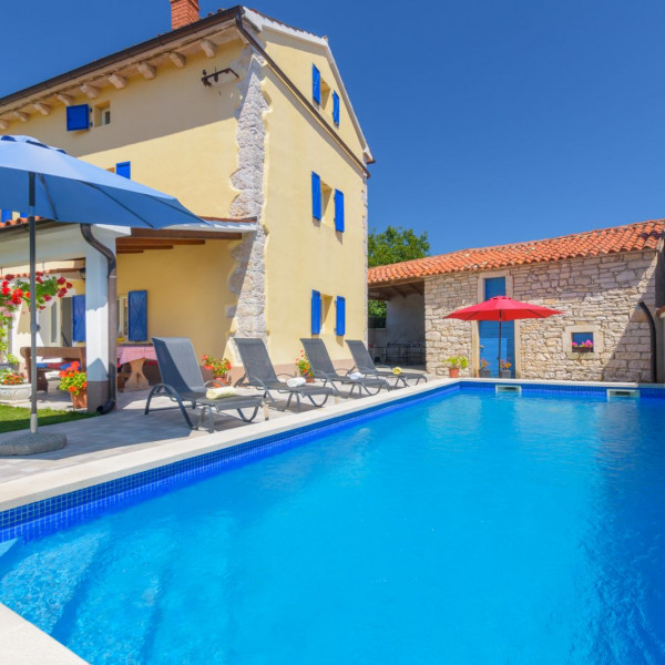 Villa Mikula, Istrian Villas, with pool, near Barban in Istria, Croatia