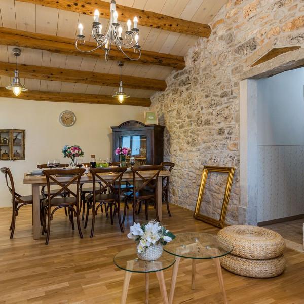 Living room, Villa Jas, Istrian Villas, with pool, near Barban in Istria, Croatia