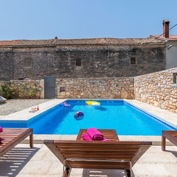 Villa Jas, Istrische Villen mit Pool in der N&auml;he von Barban in Istrien, Kroatien