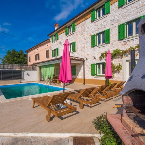 Villa Karla, Istrische Villen mit Pool in der N&auml;he von Barban in Istrien, Kroatien