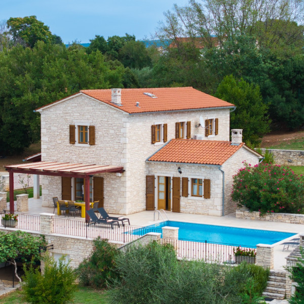 Villa Veronika, Istrian Villas, with pool, near Barban in Istria, Croatia
