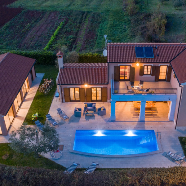 Villa Kanco, Istrische Villen mit Pool in der N&auml;he von Barban in Istrien, Kroatien