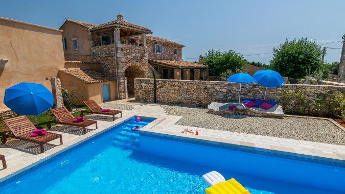 Villa Jas, Istrische Villen mit Pool in der Nähe von Barban in Istrien, Kroatien