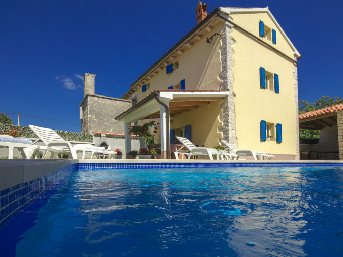 Villa Mikula, Istrian Villas, with pool, near Barban in Istria, Croatia