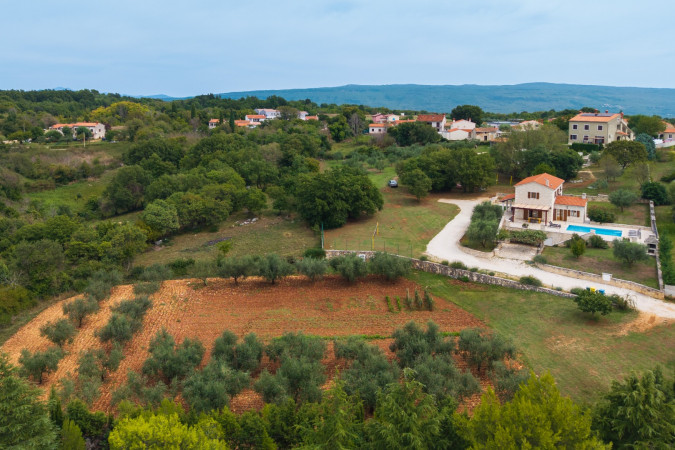Villa Veronika, Istrische Villen mit Pool in der N&auml;he von Barban in Istrien, Kroatien